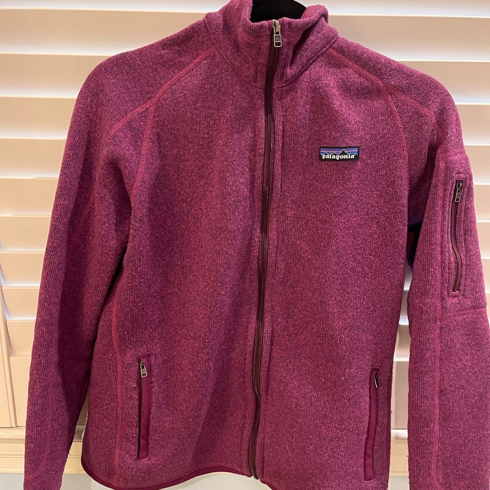 Patagonia zip up fleece